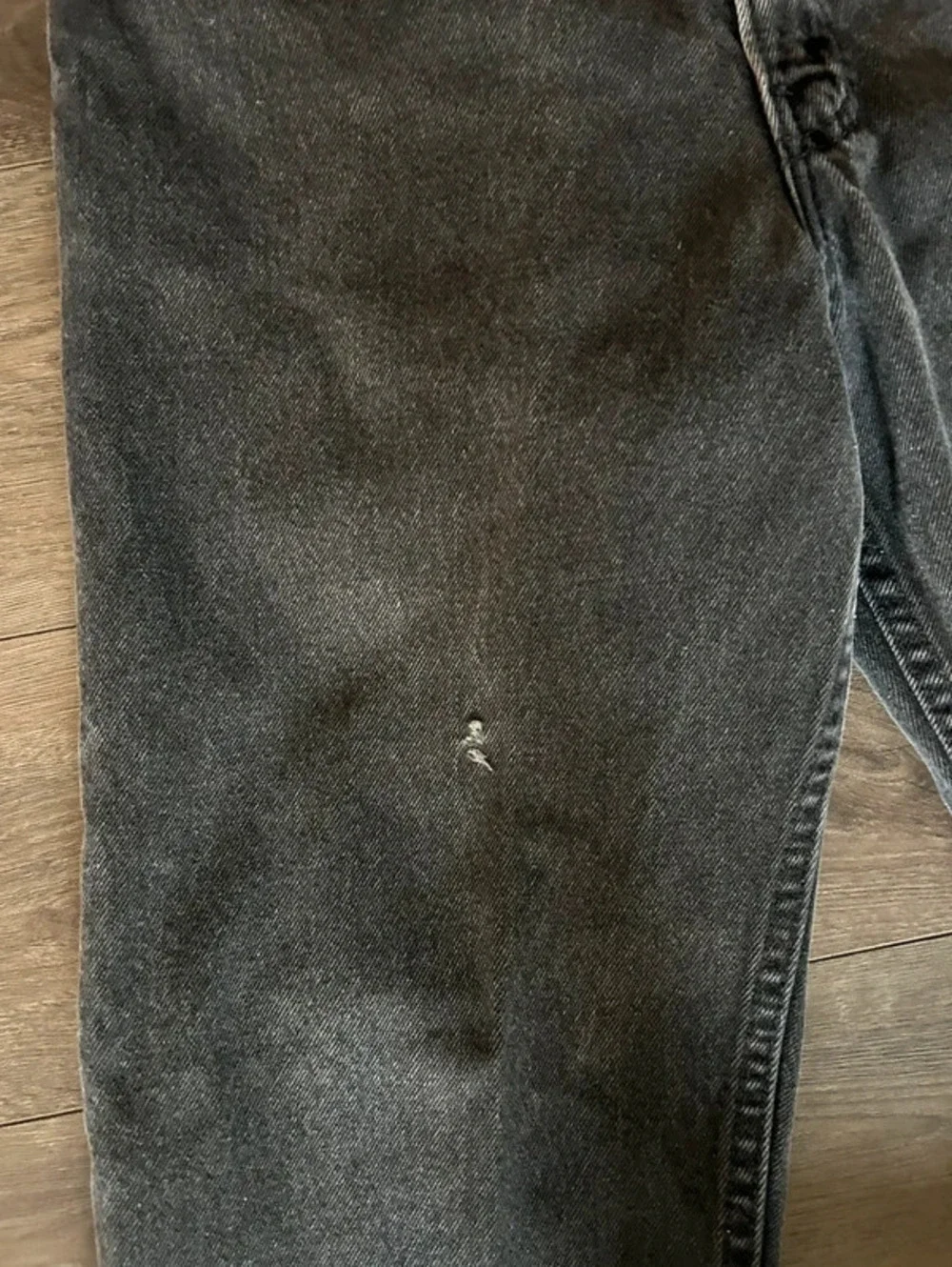 vintage levi’s 550 orange tab black jeans 32x34